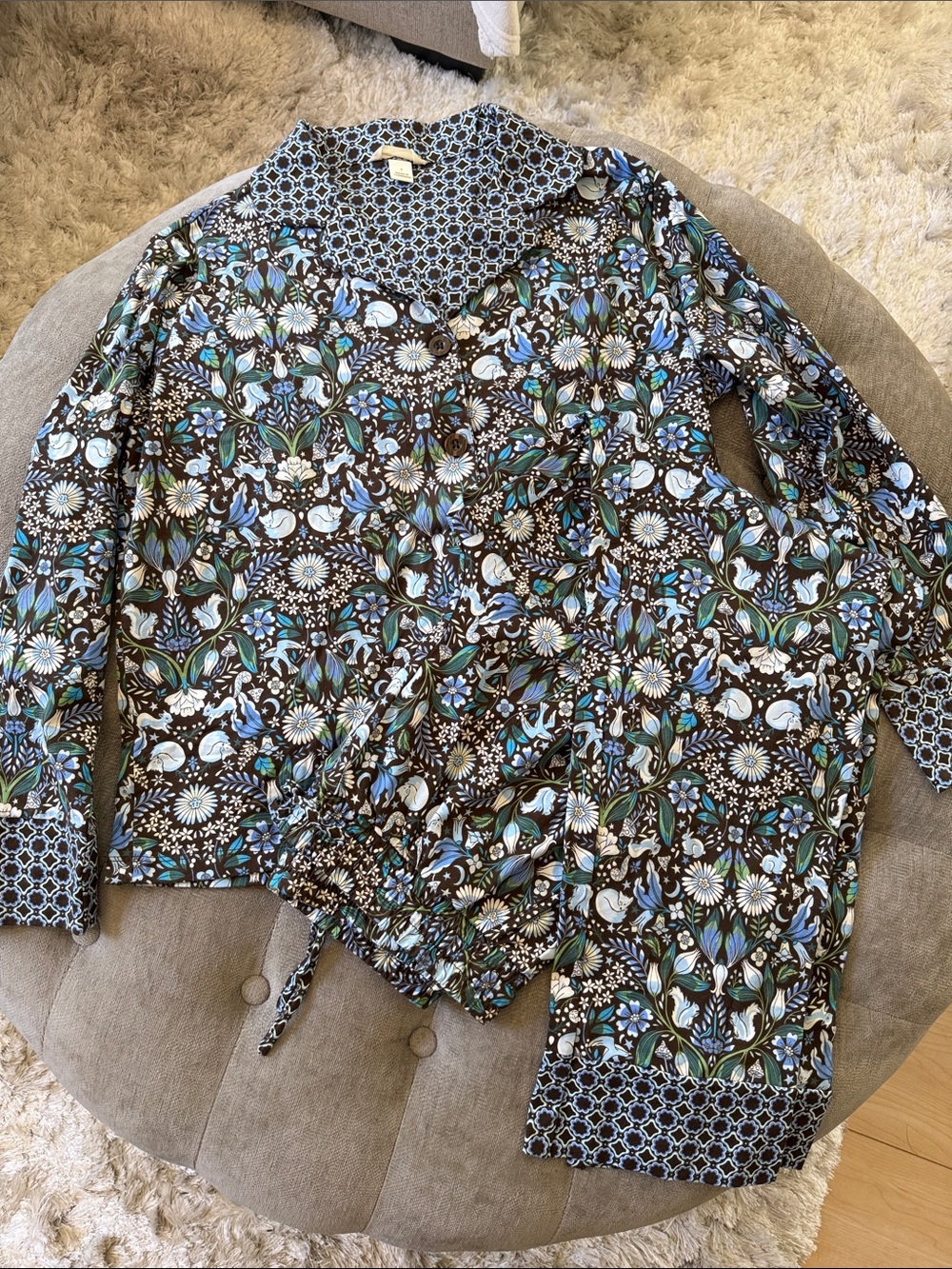 NWT VERA Bradley 2 piece pajama set, ladies small
